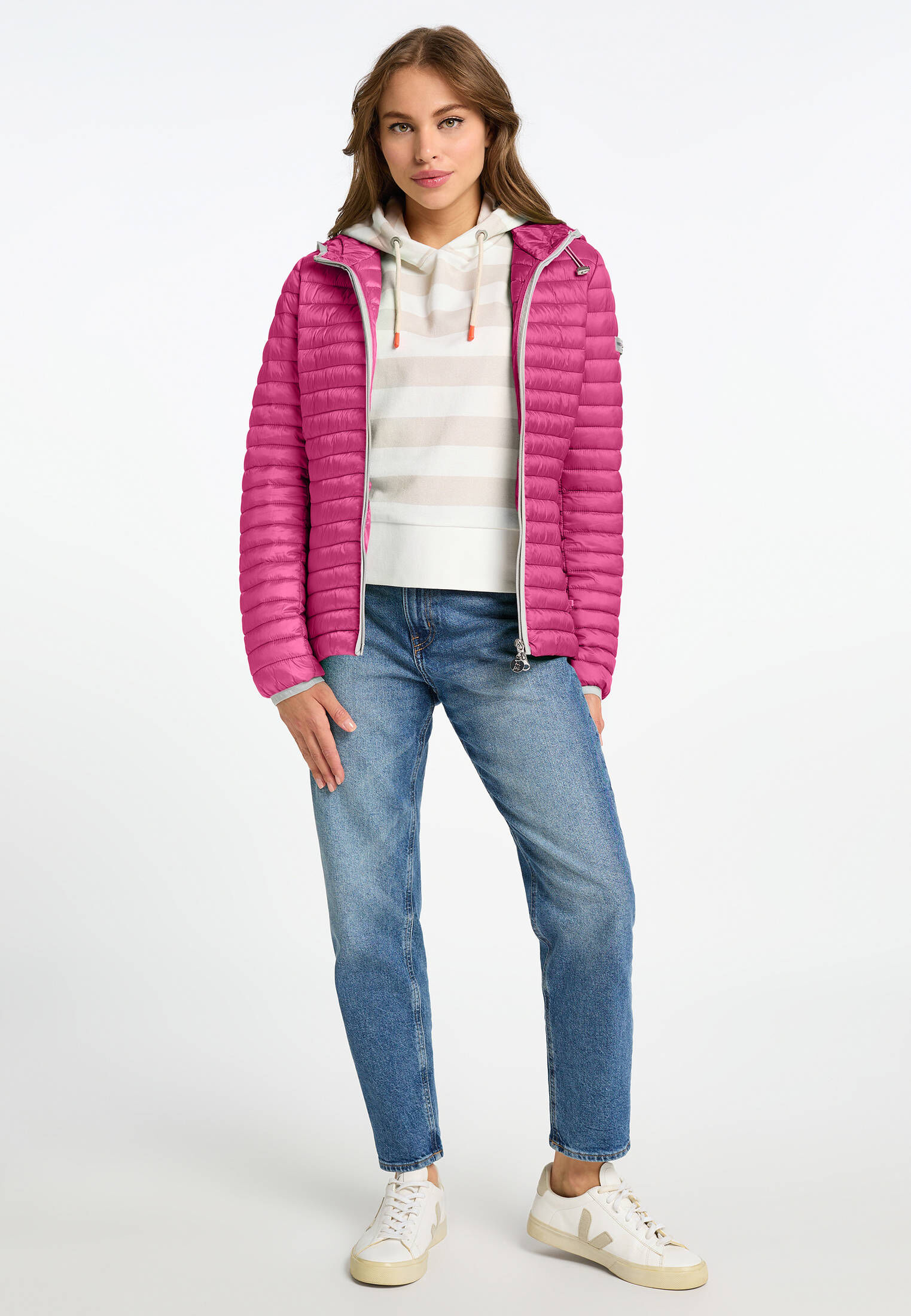 Frieda & Freddies| Damen Steppjacke mit Kapuze