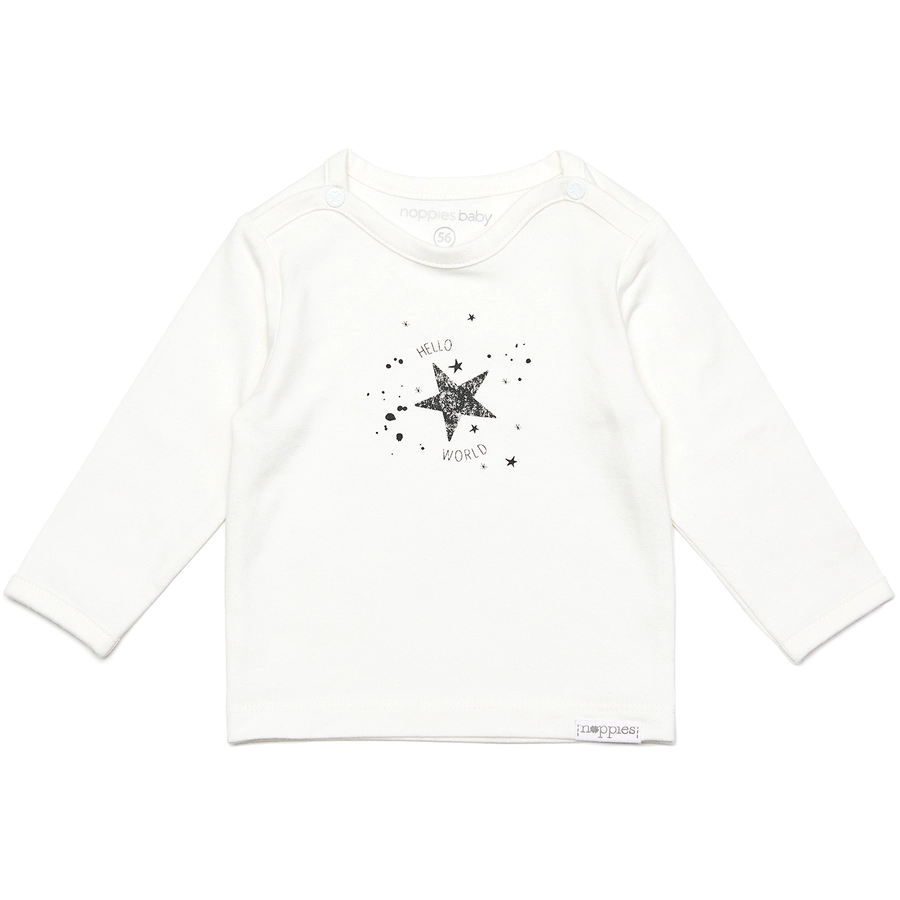 Noppies Langarmshirt Lux Snow White