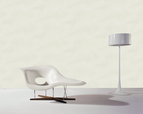 Vliesbehang 53315 Colani VISIONS effen crème