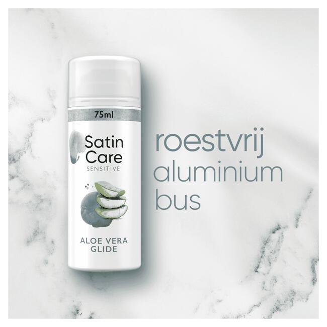 Satin Care Scheergel Gevoelige Huid Mini 75 ML