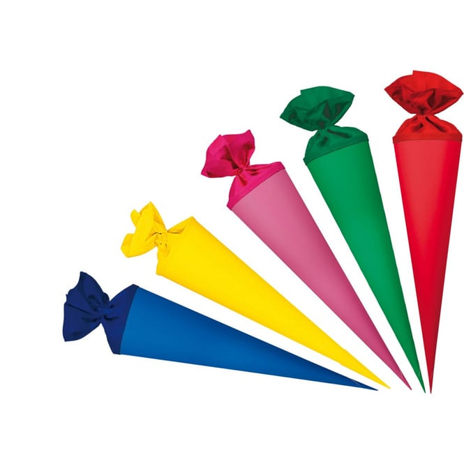 Basteltüte - bunt - ca. 70 cm - 1 Stück