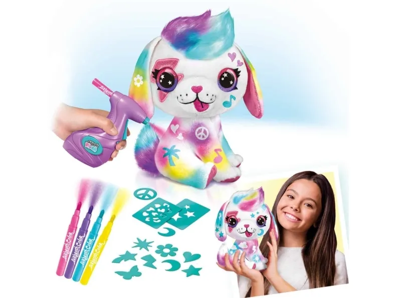 Airbrush Plush Hundehvalp