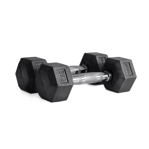 Halteres hexagonais Ozio de 3 kg (par)