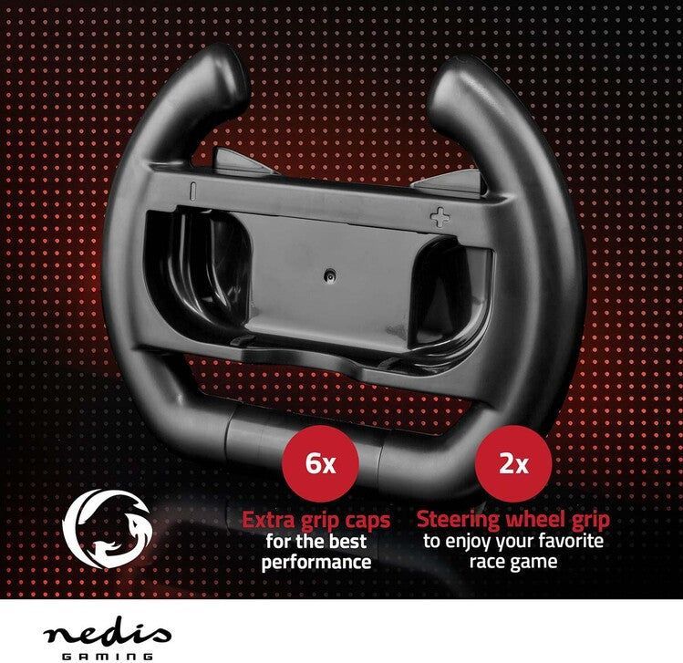 Nedis - Starterset - 13-in-1 - Zwart - Compatibel met Nintendo Switch (OLED)