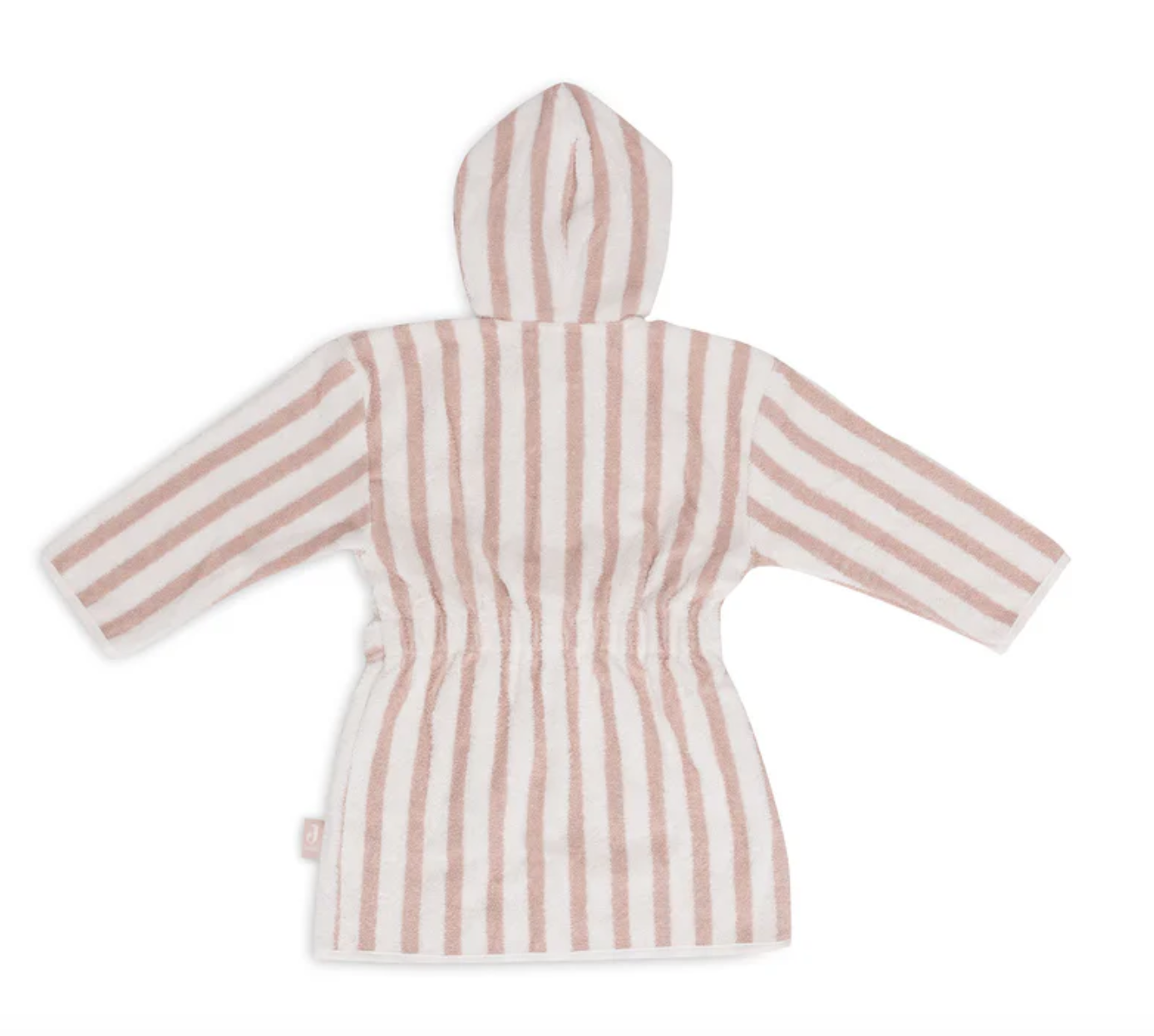 Jollein Jollein badjas 3-4 jaar Stripe Terry Wild rose
