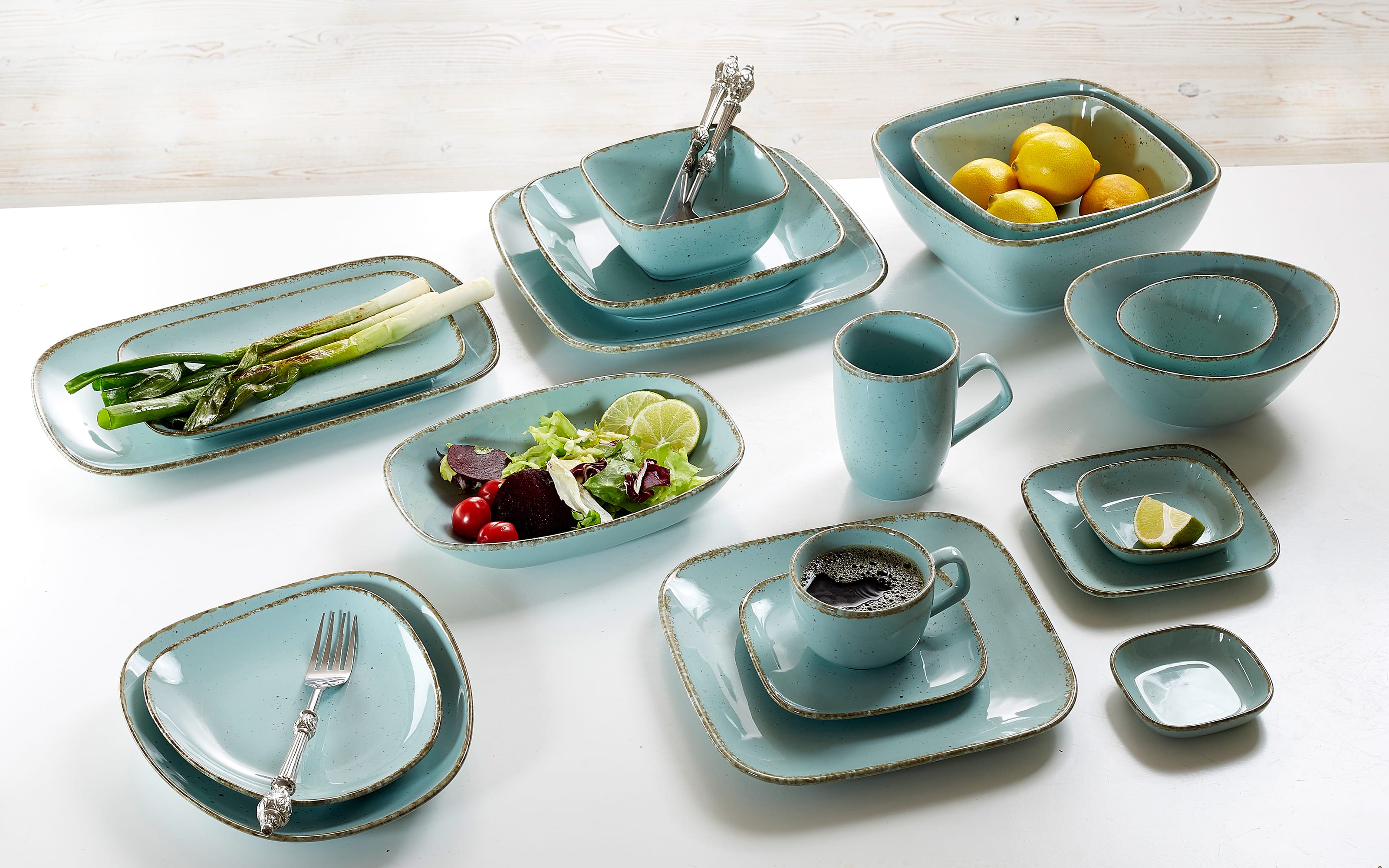 Servierplatte Casa, blau, 33 cm