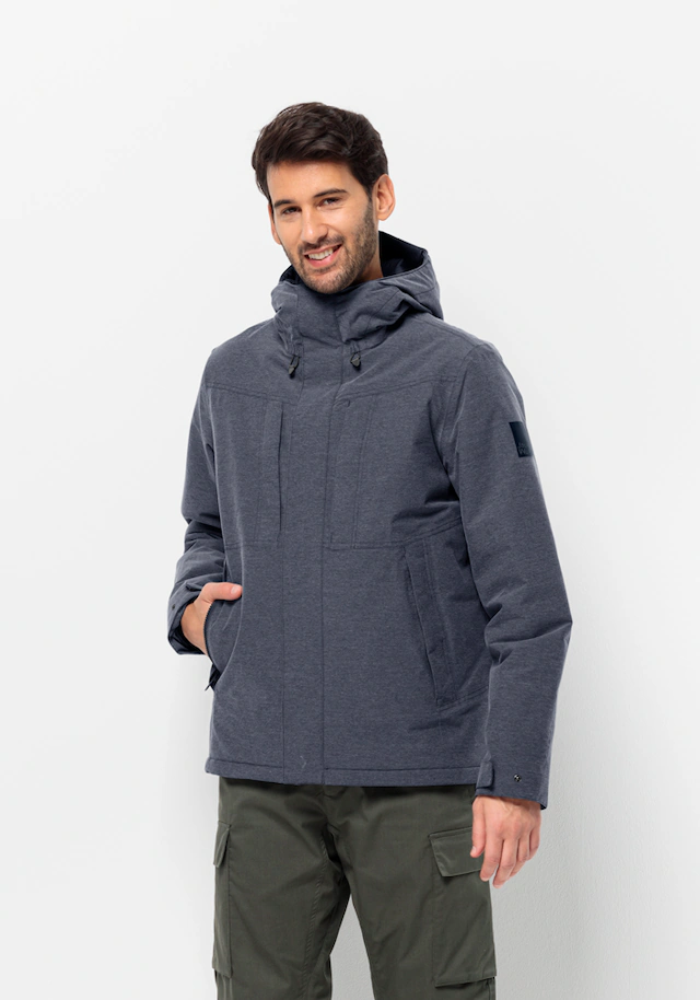 Jack Wolfskin Winterjacke »SNOWY PARK JKT M« mit Kapuze
