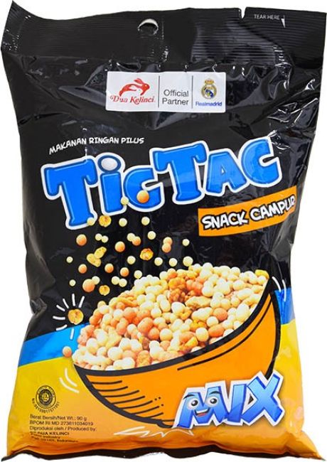 Dua Kelinci Tic Tac Snack Mix 100g