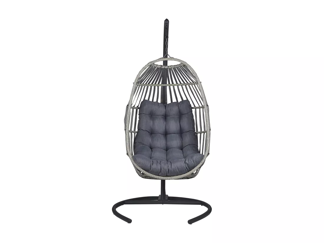 Fauteuil suspendu avec support SESIA Gris foncé