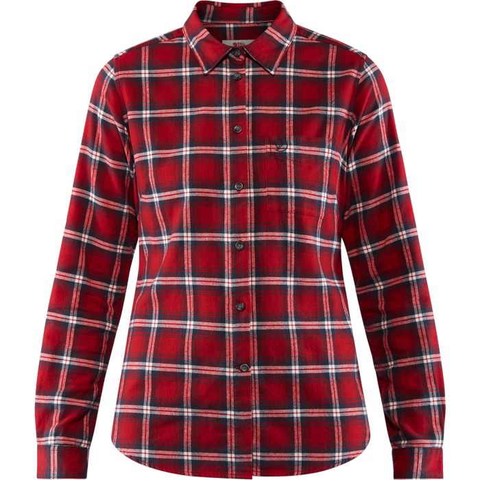 Övik Flannel Shirt Women dameskjorte