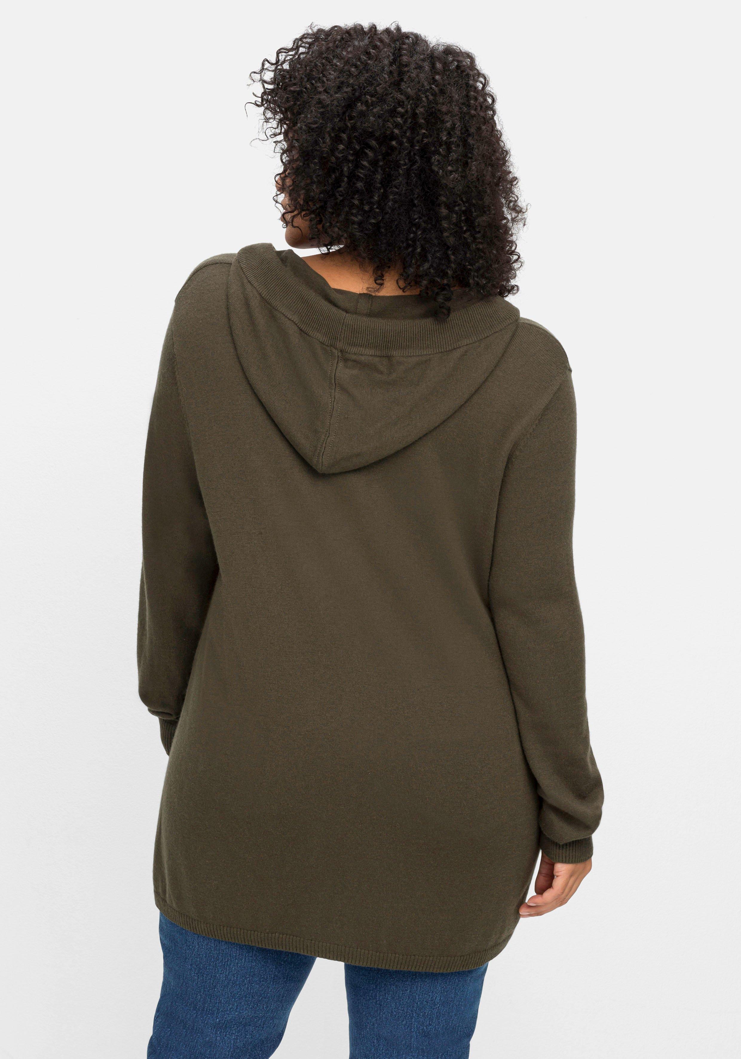 Pullover mit Kaschmir und leichter A-Linie