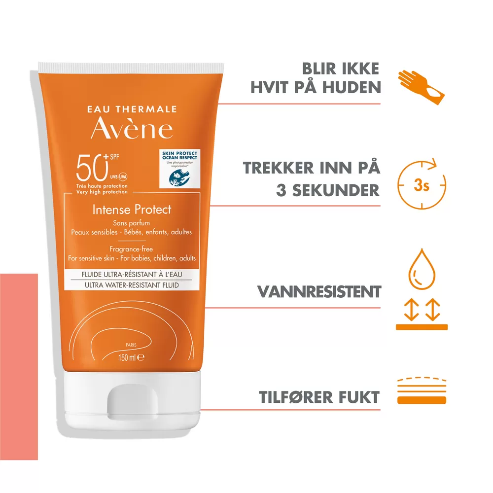 Avène Sun Intense Protect SPF50  - 150 ml.