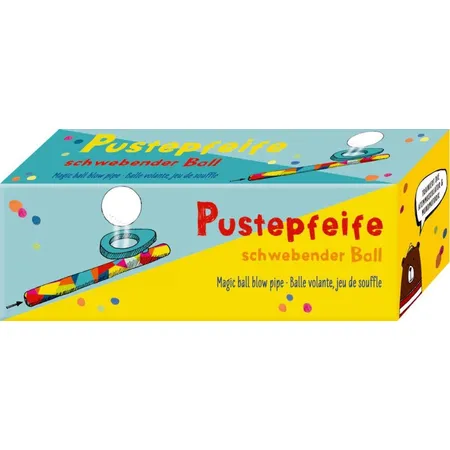 Die Spiegelburg Pustepfeife Schwebender Ball - Bunte Geschenke