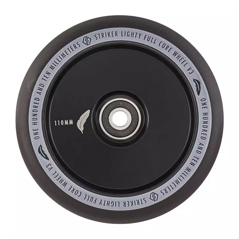 Roue trottinette STRIKER Lighty Fullcore V3 Noir 110mm