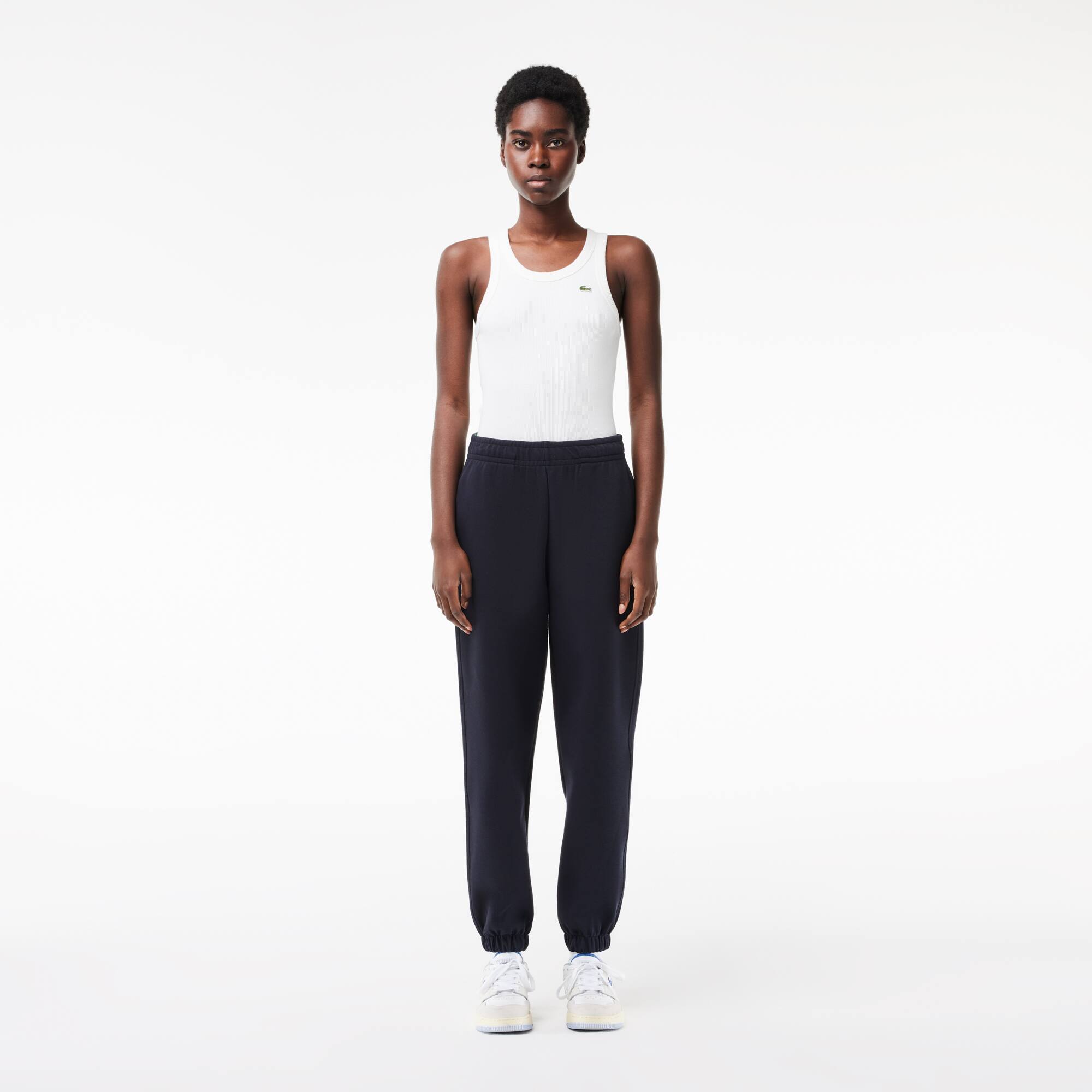 Damen Jogginghose aus Baumwollmischung Traningshosen - Blau - Lacoste - Damen