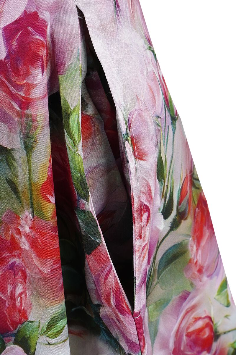 Lola Floral Swing Dress | H&R London Robe mi-longue