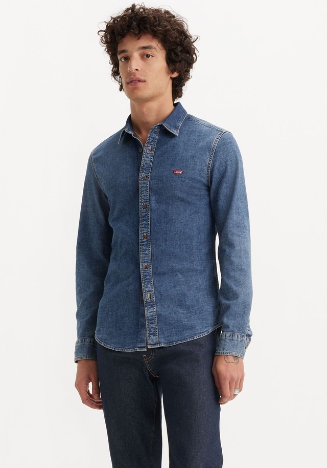 Levi's® Jeanshemd »LS BATTERY HM SHIRT SLIM«, aus pflegeleichtem Baumwollmix