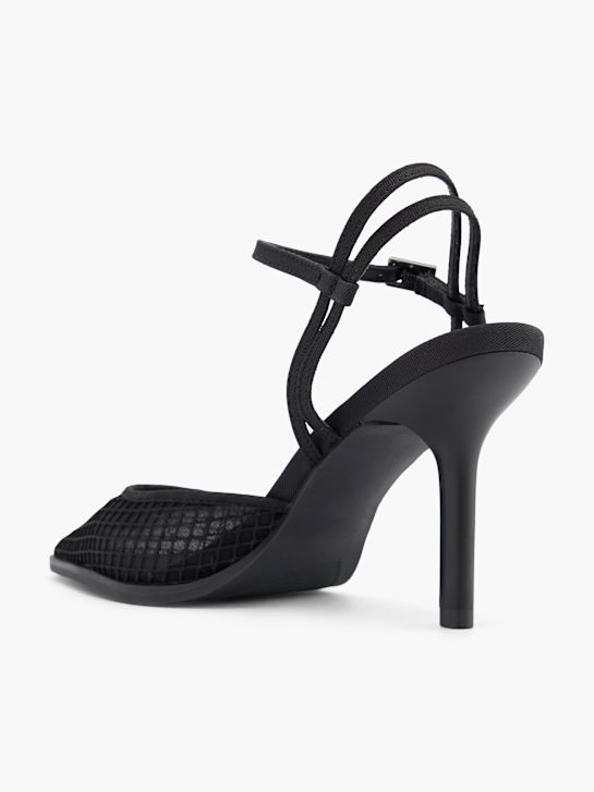 Catwalk Spangenpumps Schwarz