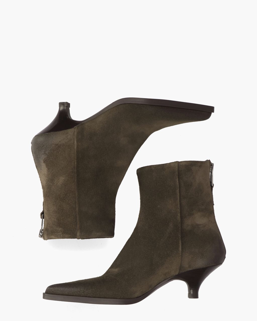 Elena Iachi E4550 Donkerbruin Dames Enkelboots