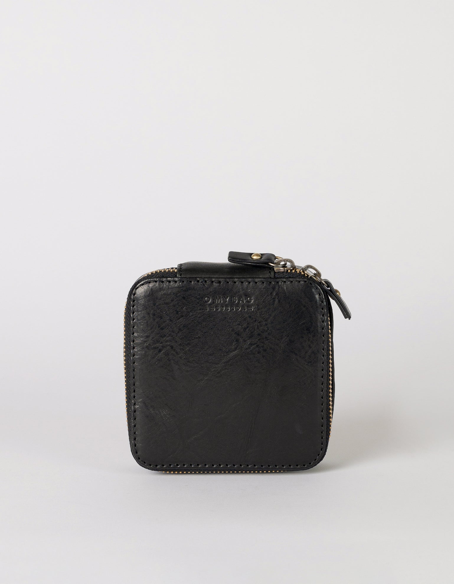 Jewelry Box - Black Stromboli Leather