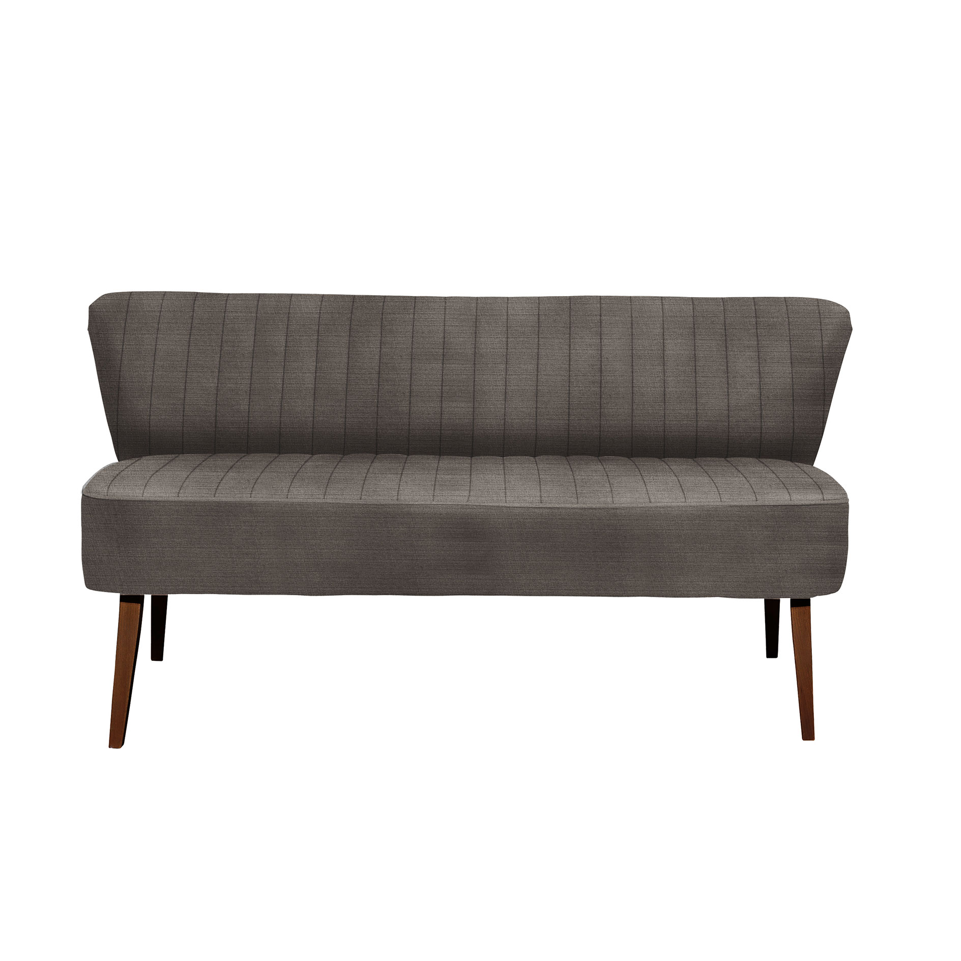 Bank - stone - Massivholz - 182 cm
