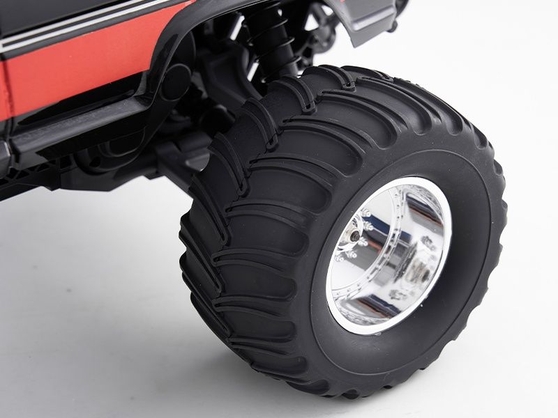 FMS Monster Truck Ford F100, Schwarz RTR, 1:10 2WD Off-Road Model mit Brushed Motor