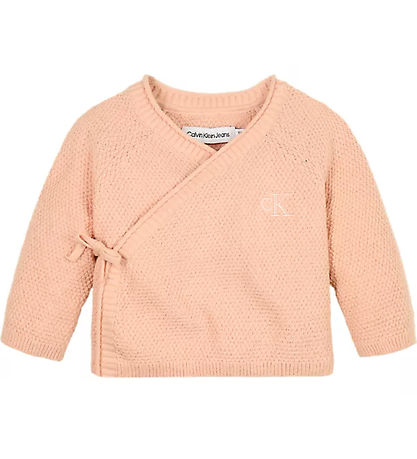 Calvin Klein Gave?ske - Blåse/Bukser/Hue - Strik - Pink Sand