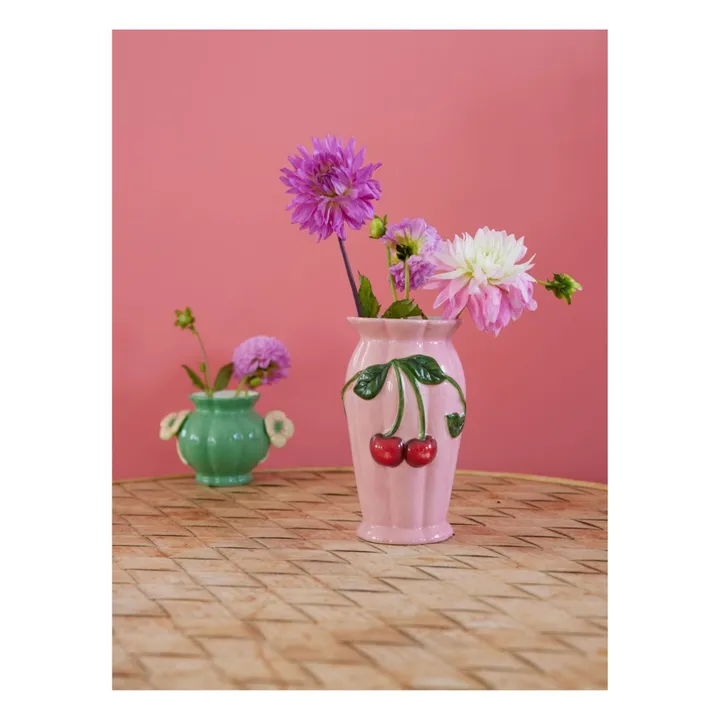 Rice Vase en céramique | Vert amande