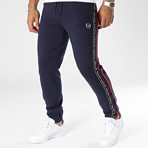 Pantalon Jogging A Bandes Midday Fleece Bleu Marine