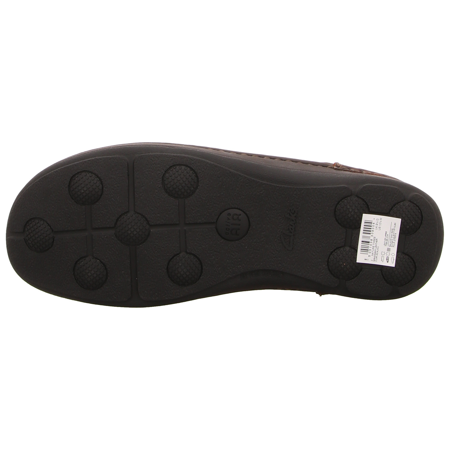 Clarks Schnürhalbschuh braun