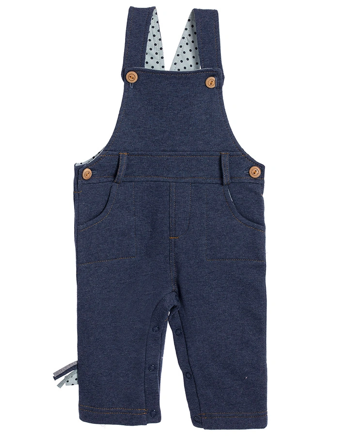 Latzhose DEFNE in indigo melange