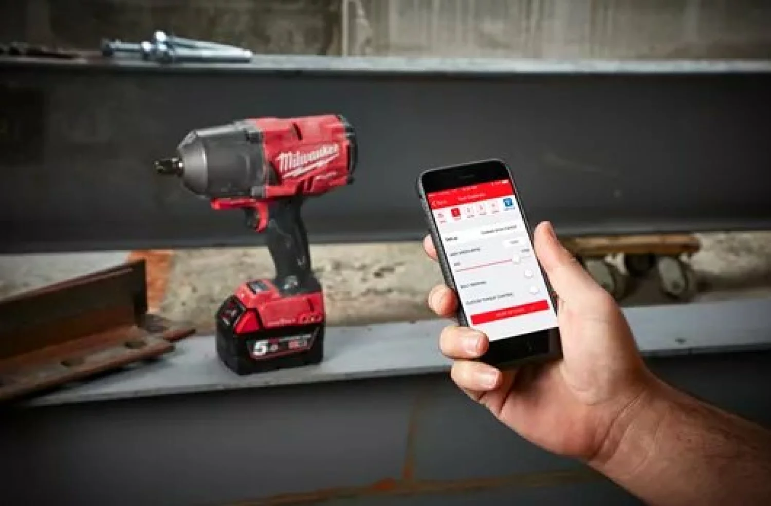 Milwaukee M18 ONEFHIWP12-0X 18V Li-Ion Accu slagmoersleutel body in HD Box - 1017Nm - 1/2