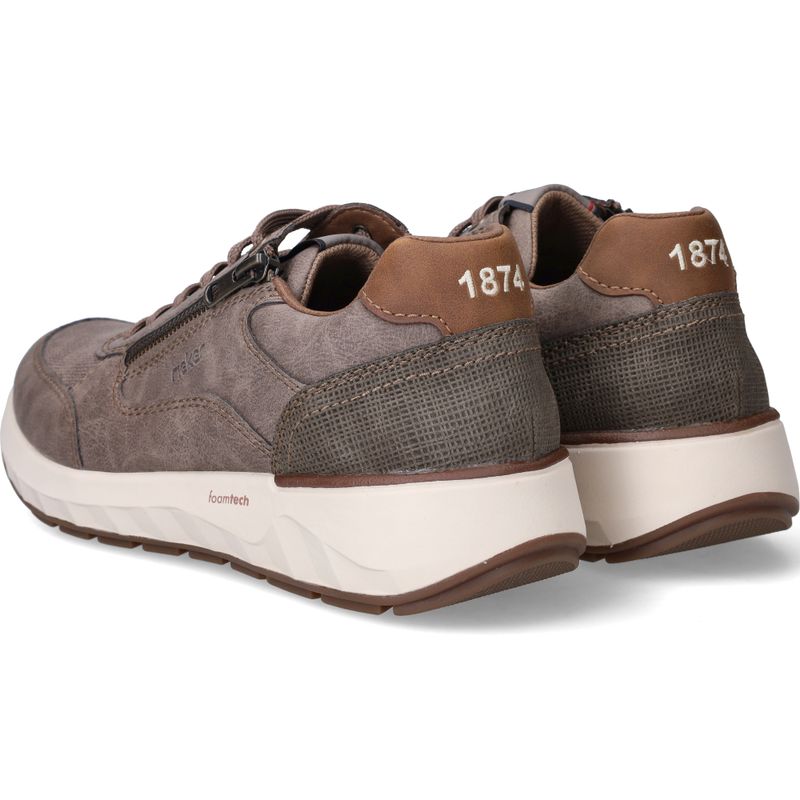 Rieker Sneakers Taupe Heren