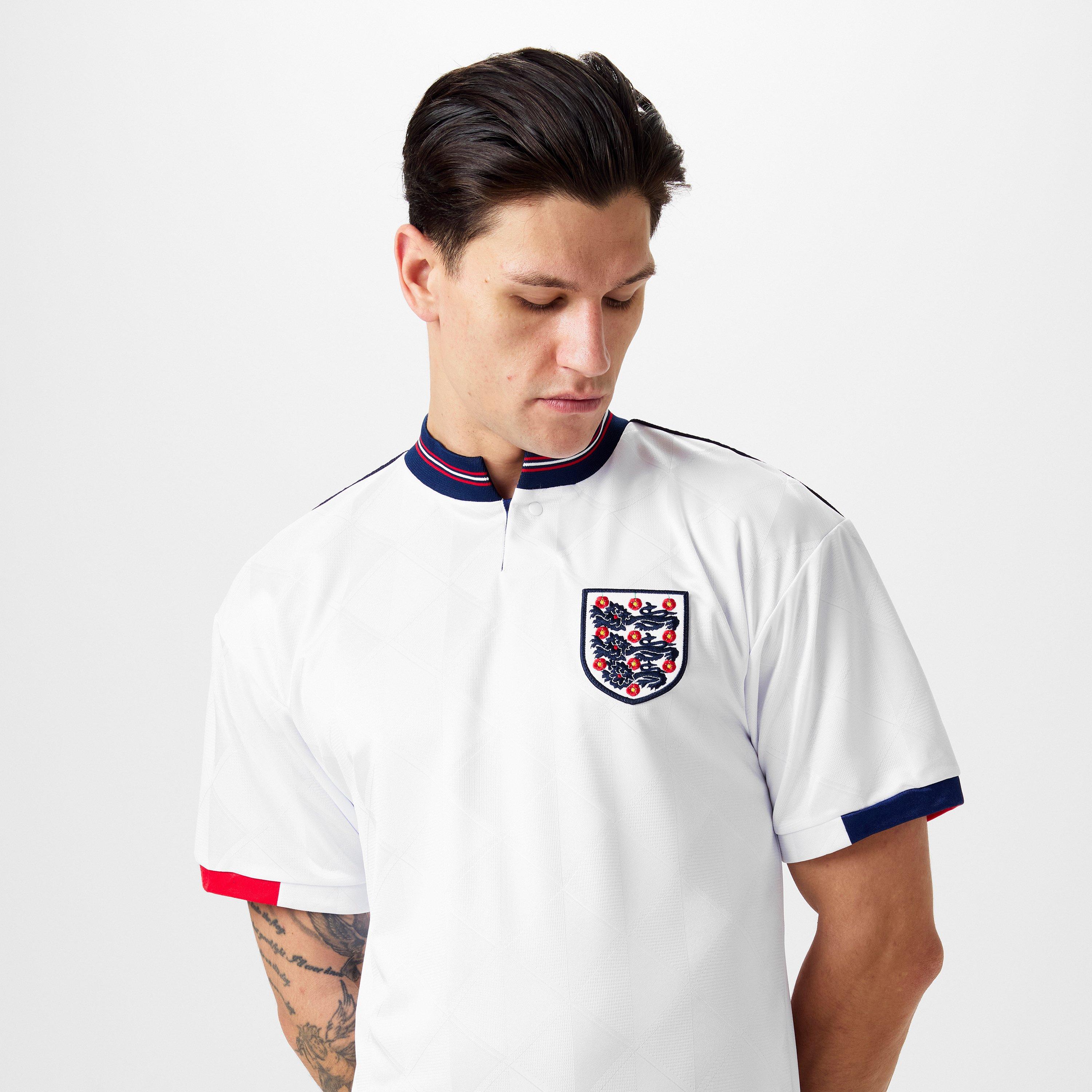 Score Draw England Home Shirt 1989 Adults