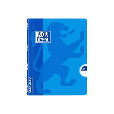 Oxford Openflex - Cahier polypro 17 x 22 cm - 140 pages - grands carreaux (Seyes) - disponible dans différentes couleurs