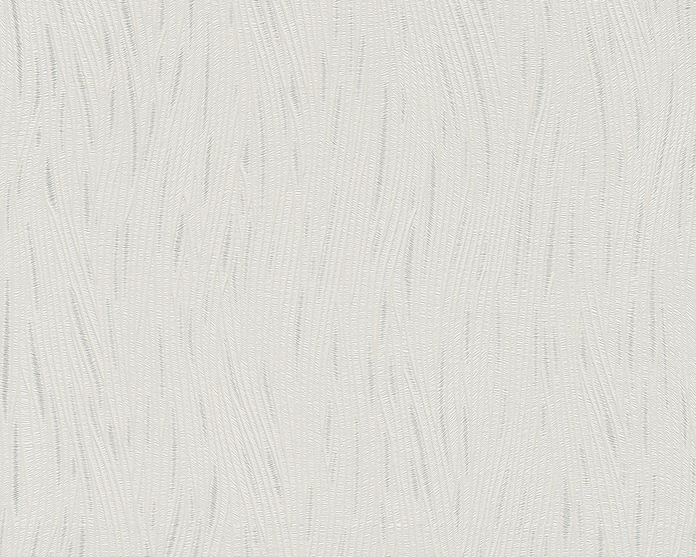 Vinyltapete SIMPLY WHITE 3 - beige - Wellen-Struktur - 10 Meter