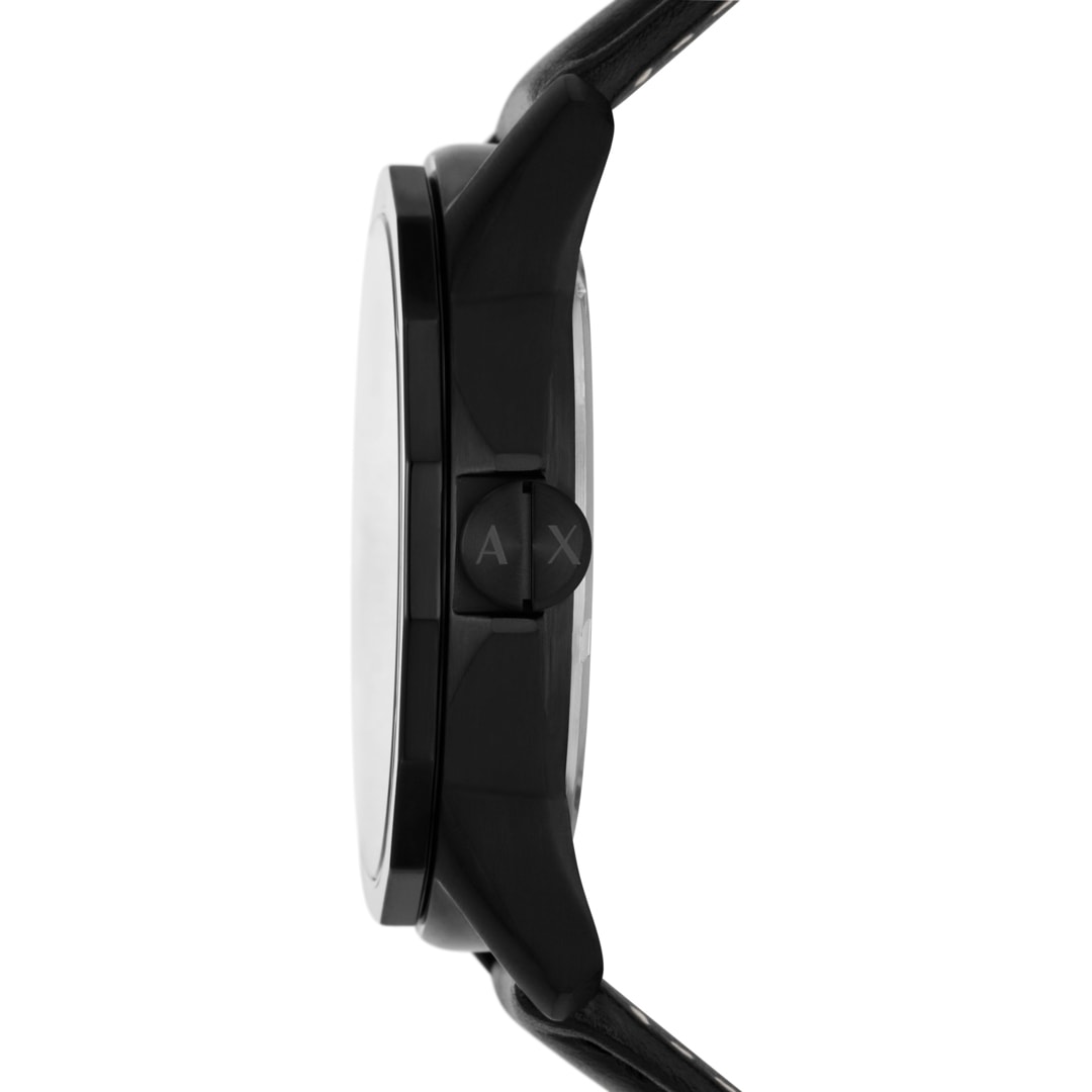 Armani Exchange Banks Day Date Set Schwarz