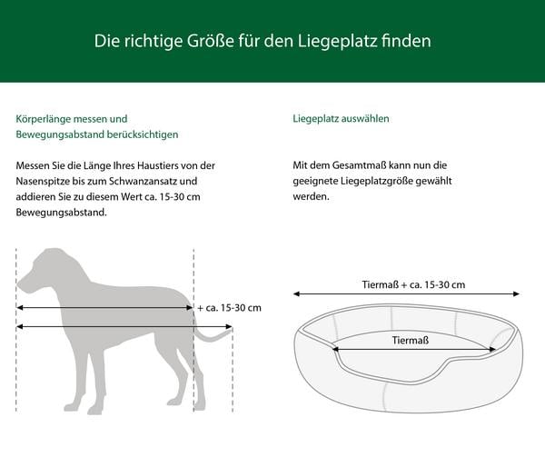 Nobby Orthopädisches Komfortbett Lago, oval,