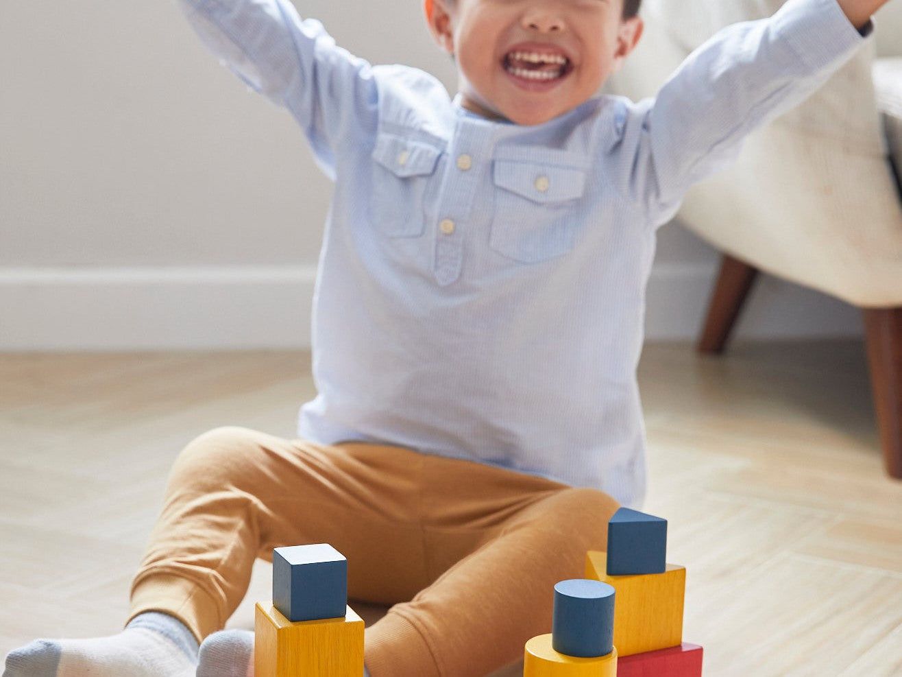 Plantoys Formen Puzzle rot
