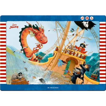 Die Spiegelburg Schreibtischauflage Capt'n Sharky