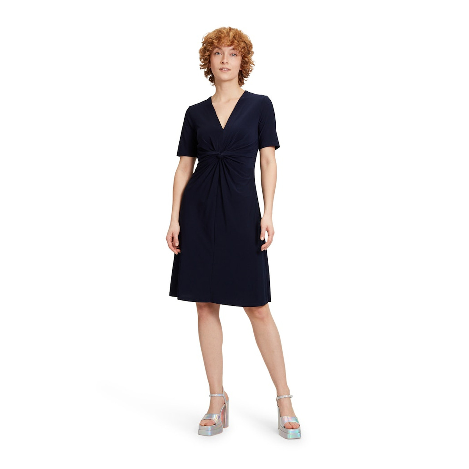 Cartoon Kleid Lang 1/2 Arm