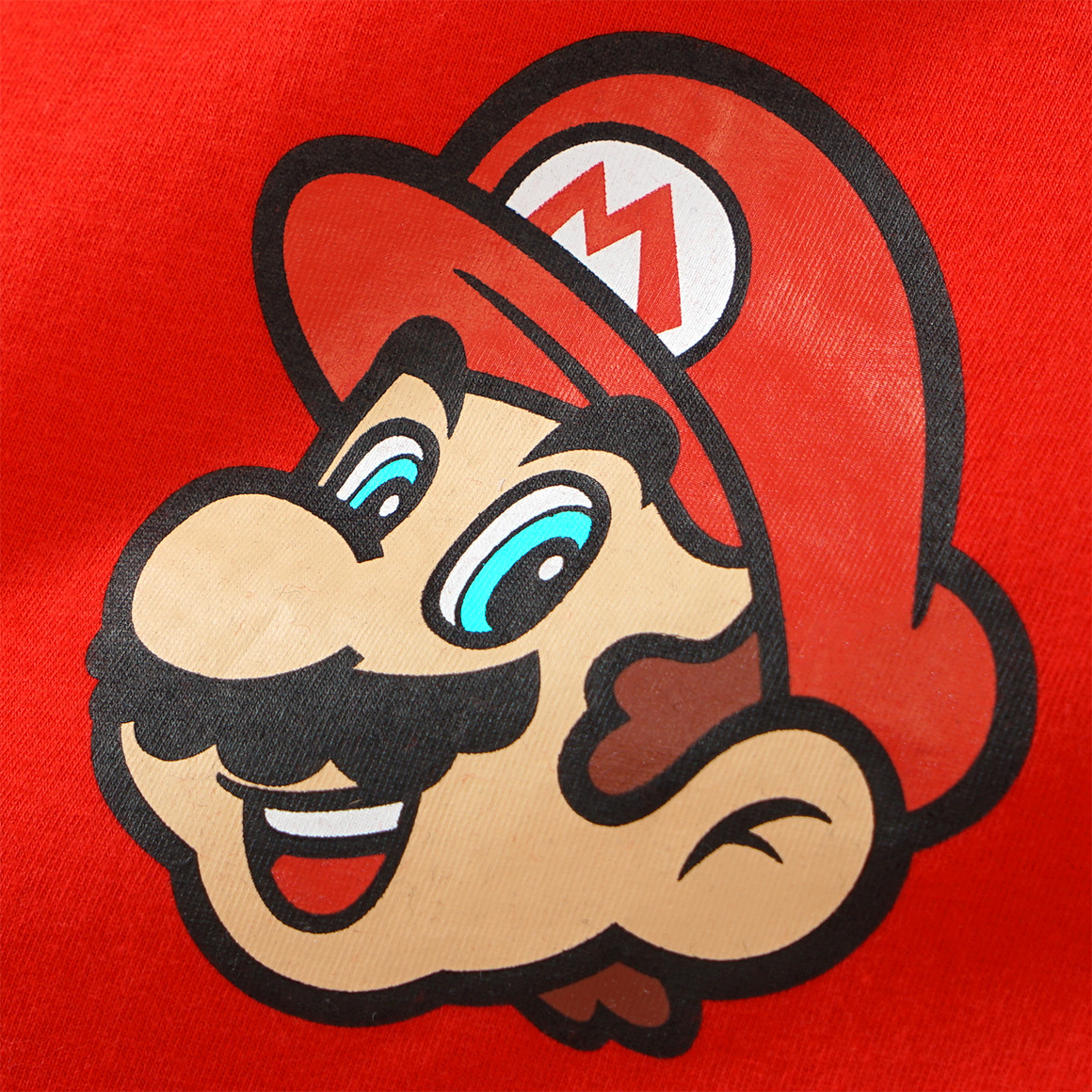 Topolino 2 Super Mario Unterhemden mit Prints dunkelblau / rot