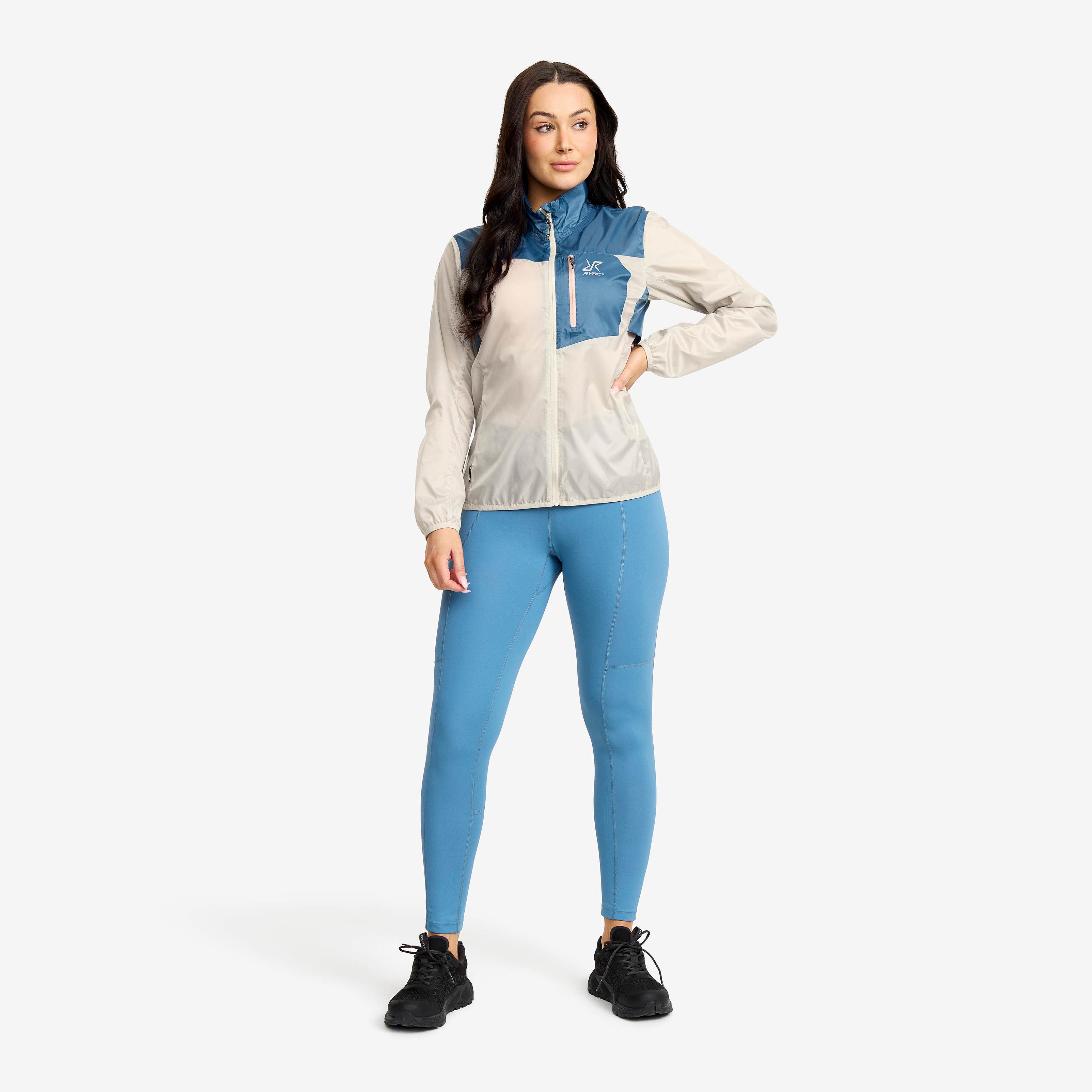 Unit Light Windbreaker Dame Captain's Blue/Peyote