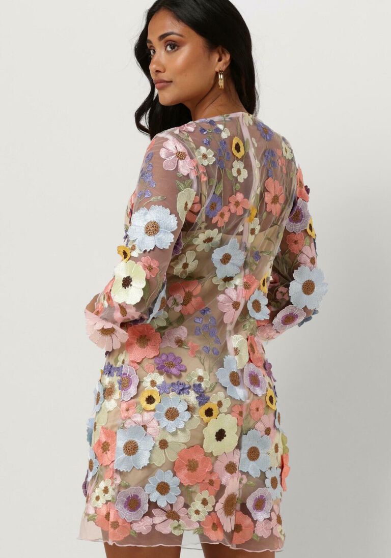 BRUUNS BAZAAR multi bruuns bazaar mini jurk cardamine keira dress