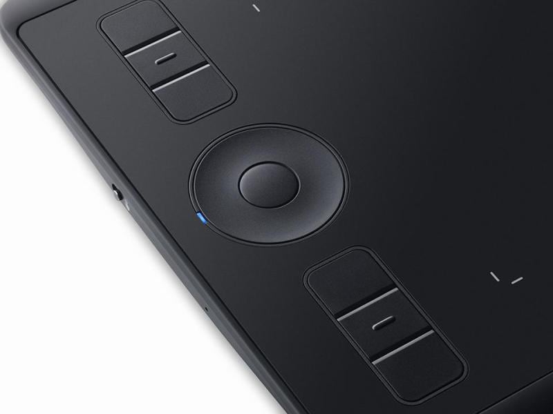 Wacom Stifttablet Intuos Pro S Performantes Grafiktablet, Grösse S, schwarz