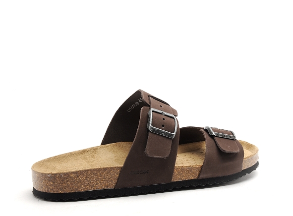 Geox mules et sabots homme u sandalghita b u159vb marron