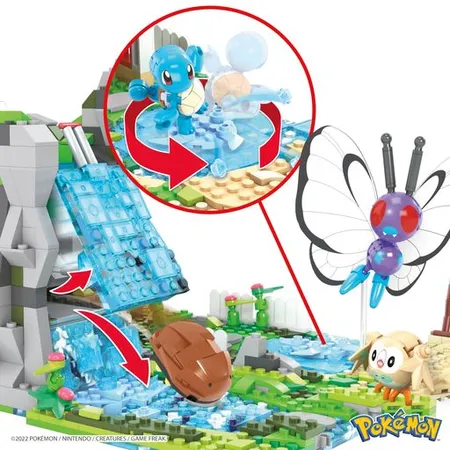 Mega Construx Pokémon Dschungel Bauset, Konstruktions-Spielzeug