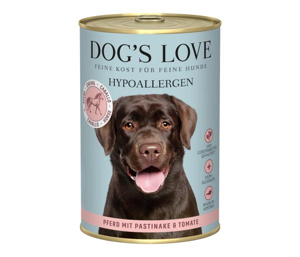 DOG'S LOVE Nassfutter für Hunde Hypoallergen,