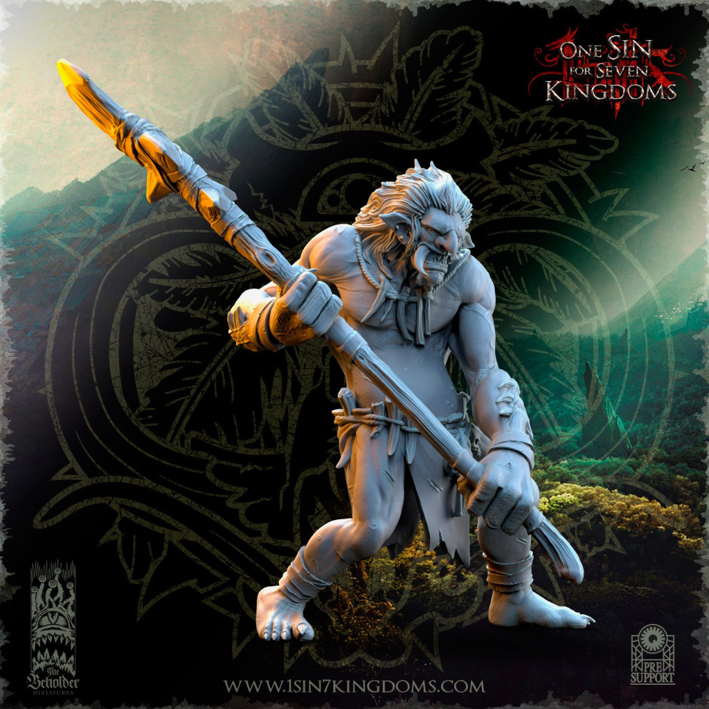 The Beholder Miniatures - Trolls - Trolls des Forets