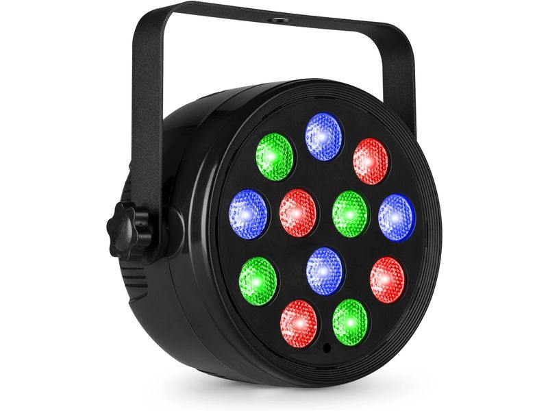 Fuzzix Scheinwerfer PLF12 LED Scheinwerfer mit 12x 2W LEDs und DMX